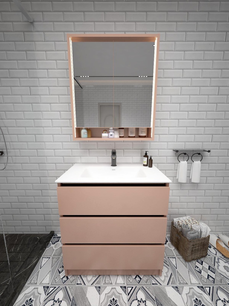 Colección Ballota - Mueble Serena - Color Albaricoque Desnudo